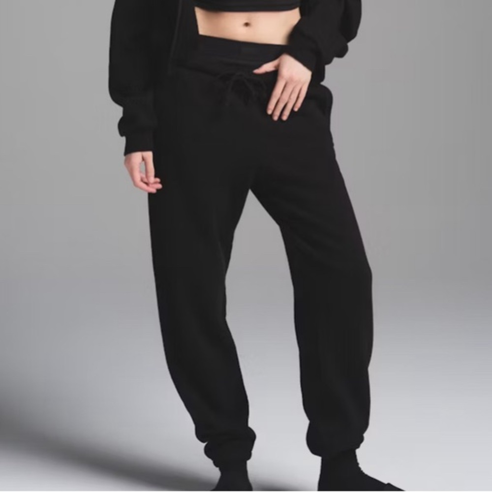 Skims Women's Black Jogger Pants